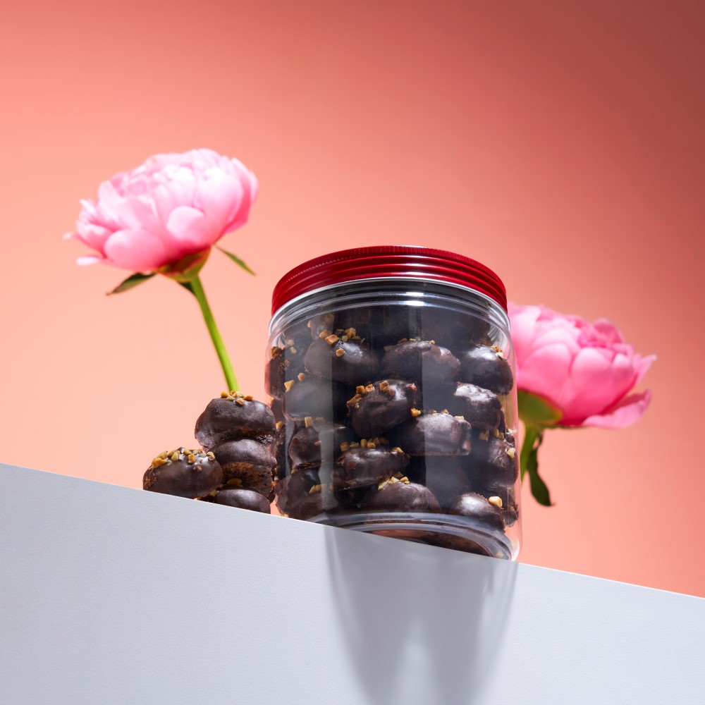 Chocolate Coated Oat Cookies